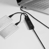 I/O HUB USB3.0 4PORT CHARGING/W/AC 1.2M HUE-S2BP AXAGON