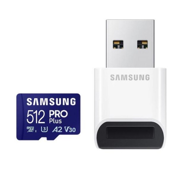 MEMORY MICRO SDXC PRO+ 512GB/W/ADAPT. MB-MD512SB/WW ...