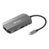SANDBERG USB-C 6-in1 Travel Dock