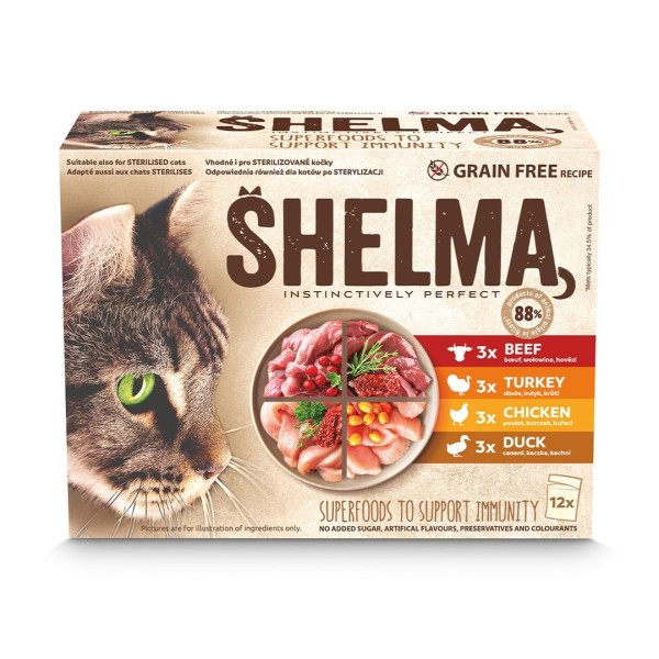 SHELMA with turkey, duck, chicken and ...
