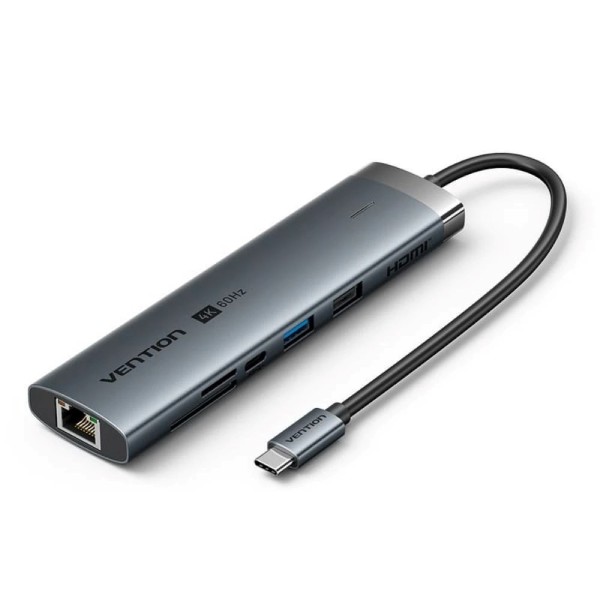 Stacja dokująca USB-C 8w1 Vention 4K ...