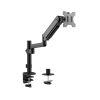 Gembird MA-DA1P-01 Adjustable desk display mounting arm, 17”-32”, up to 9 kg