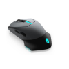 Dell | Alienware Gaming Mouse | AW610M | Wireless wired optical | Gaming Mouse | Dark Grey