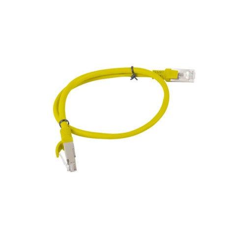 LPATCHCORD KAT.5E UTP 1.5M ŻÓŁTY FLUKE PASSED LANBERG 10-PACK