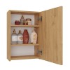 Topeshop POLA 1DL ARTISAN bathroom storage cabinet Oak