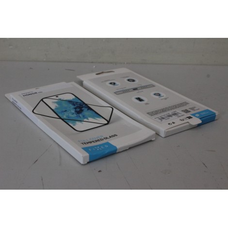 SALE OUT. FIXED Full Cover 2,5D Tempered Glass for Honor X6b, Black | Fixed Screen protector | Honor | X6b | Tempered glass | Black | DAMAGED PACKAGING | 2.5D