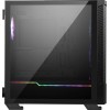 MSI MPG VELOX 100R Mid Tower Gaming Computer Case 'Black, 4x 120mm ARGB Fans, 1-6 ARGB Hub, ARGB light strip, USB Type-C, Tempered Glass, Center, E-ATX, ATX, mATX, mini-ITX'