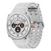 Samsung Galaxy Watch Ultra 3.81 cm (1.5") AMOLED 47 mm Digital 480 x 480 pixels Touchscreen 4G Titanium, White Wi-Fi GPS (satellite)