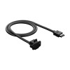 Fractal Design USB-C 10Gbps Cable - Model E | Fractal Design | USB-C 10Gbps Cable – Model E | Black