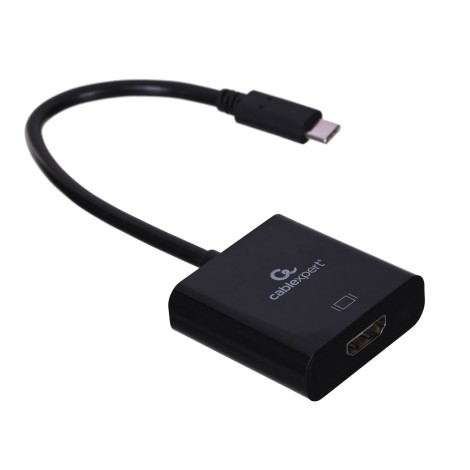 Gembird A-CM-HDMIF-03 USB graphics adapter 3840 x 2160 pixels Black