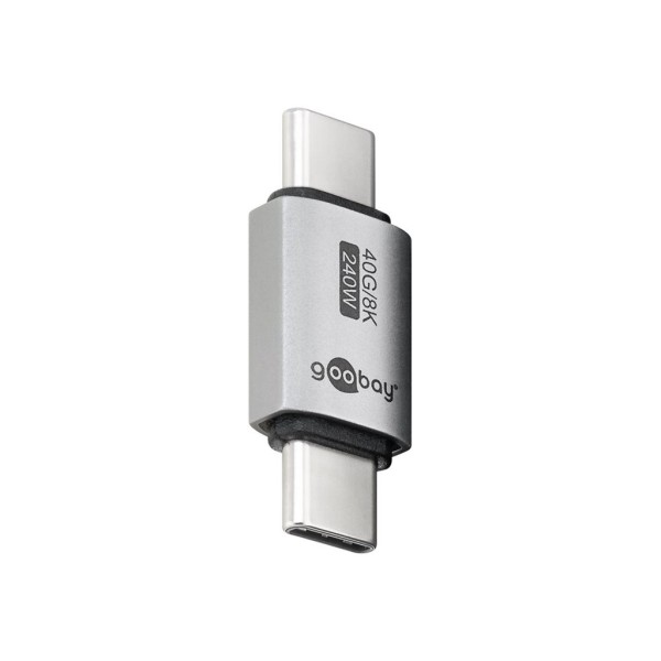 Goobay 74448 USB-C™ Adapter Straight, USB4™ ...