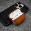 Fixed | Earbuds Case with MagSafe Support | Apple AirPods Pro 2/Pro 2 (USB-C) | Brown | Leather