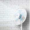 Cecotec EnergySilence 530 Power Connected | Stand Fan | White | Diameter 40 cm | Number of speeds 3 | Oscillation | 50 W | Remote control