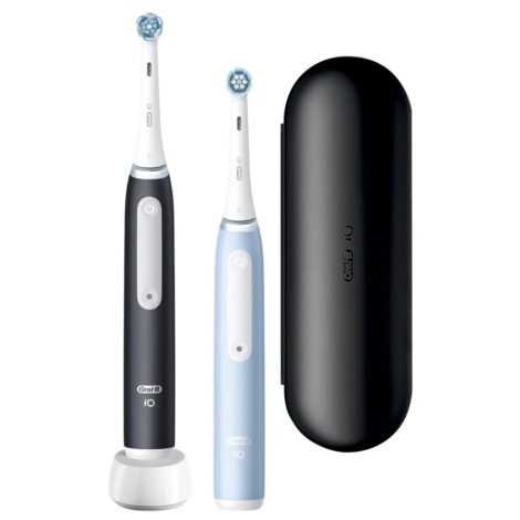 Braun Oral-B iO 3 electric toothbrush set DUO BLACK & BLUE
