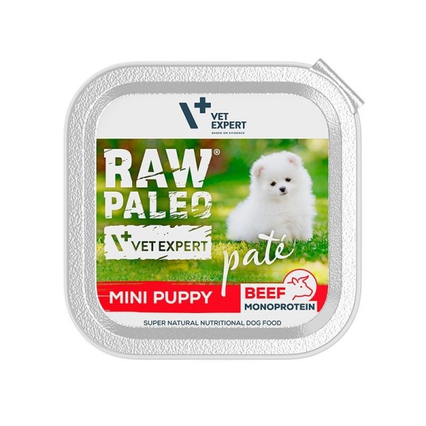 RAW PALEO Pate Mini Puppy Beef ...