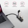 I/O HUB USB-C 4PORT MINI/0.2M HUE-M1C AXAGON