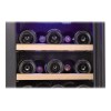 Caso | Wine cooler | Wine Master 66 | Energy efficiency class G | Free standing | Bottles capacity Up to 66 bottles | Cooling type Compressor technology | Stainless steel/Black