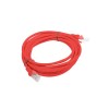 PATCHCORD KAT.6 UTP 3M CZERWONY FLUKE PASSED LANBERG 10-PACK