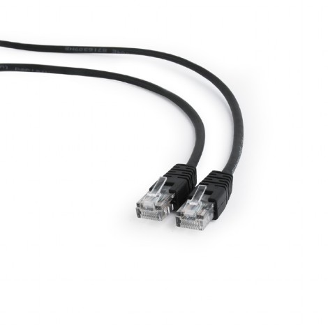 PATCH CABLE CAT5E UTP 2M/BLACK PP12-2M/BK GEMBIRD