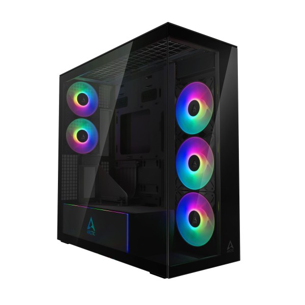 Case|ARCTIC|Xtender VG (Mirror Black)|Case product features ...