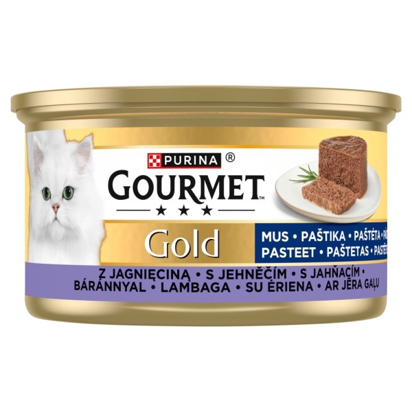 PURINA Gourmet Gold Mousse with lamb ...