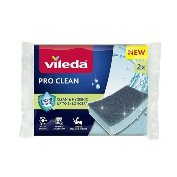 Vileda Pro Clean enzyme scourer 2 ...