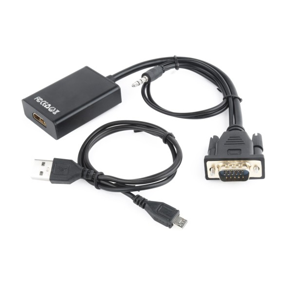 Gembird A-VGA-HDMI-01 video cable adapter 0.15 ...