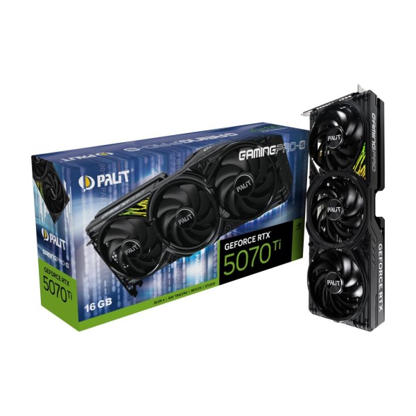 Graphics Card|PALIT|NVIDIA GeForce RTX 5070 Ti|16 ...