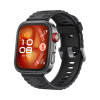 Huawei Watch FIT4 Pro, 3D Fluorelastomer Black Strap, Titanium Body, Seiya-B29