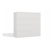 MALWA 1D5S WHITE CHEST OF DRAWERS