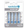 Rechargeable batteries everActive Ni-MH R6 AA 2000 mAh Silver Line