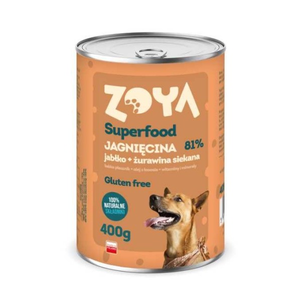 ZOYA Superfood Lamb - wet dog ...