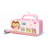 Muse | M-29KP | Portable radio CD/MP3 player with USB | 30 W | Pink/Image