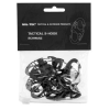 Mil-Tec S-Hook snap hook set - Black