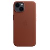 Apple | 14 Leather Case with MagSafe | Case with MagSafe | Apple | iPhone 14 | Leather | Umber