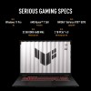 ASUS TUF Gaming A18 FA808UM-S9058 Ryzen 7 260 18.0" 2.5K 240Hz IPS-level 500nits AG 16GB DDR5 5600 SSD512 GeForce RTX 5060 8GB WLAN+BT LAN Cam1080p 90WHrs NoOS Jaeger Gray