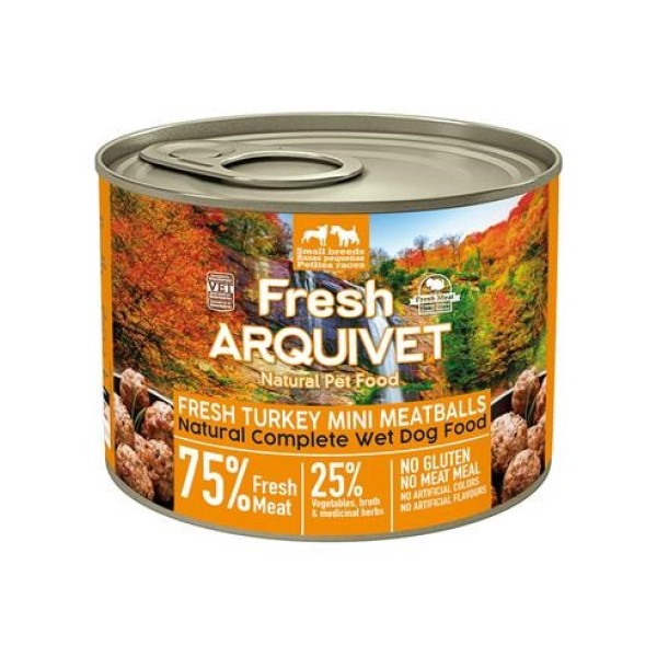 ARQUIVET Fresh Turkey Mini Meatballs - ...