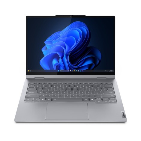 Lenovo ThinkBook 14 2-in-1 G5 IAU Intel Core Ultra 7 255U Hybrid (2-in-1) 35.6 cm (14") Touchscreen WUXGA 16 GB DDR5-SDRAM 512 GB SSD Wi-Fi 6E (802.11ax) Windows 11 Pro Swiss Grey