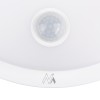 Maclean LED lamp with motion sensor, PIR sensor, white, 10W, IP65, 1000lm, neutral color, MCE525 W
