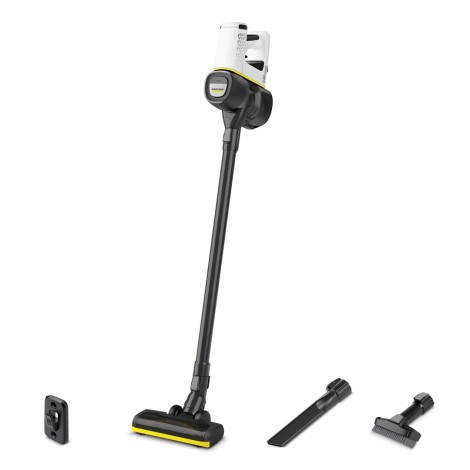 Kärcher VC 4 handheld vacuum Black, Yellow Bagless