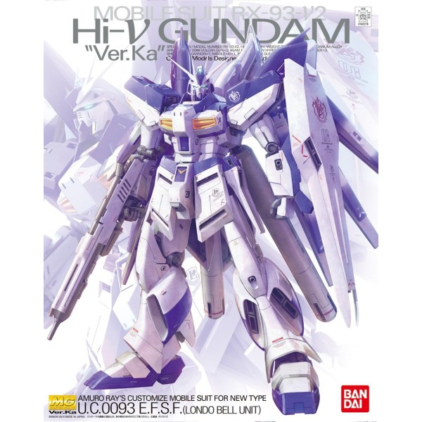 MG 1/100 RX-93-V2 HI-NU GUNDAM VER.KA ...