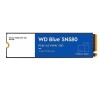 SSD|WESTERN DIGITAL|Blue SN580|250GB|M.2|PCIe Gen4|NVMe|TLC|Write speed 2000 MBytes/sec|Read speed 4000 MBytes/sec|2.38mm|TBW 150 TB|MTBF 1500000 hours|WDS250G3B0E