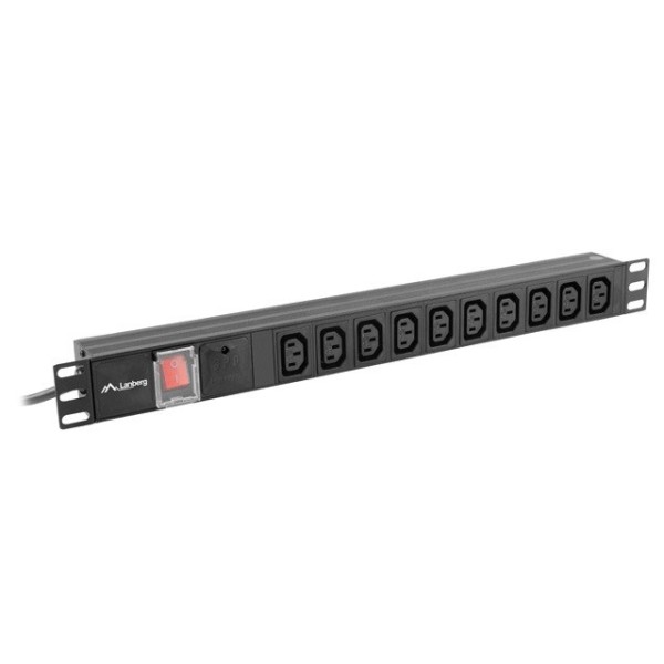 LANBERG PDU RACK POWER STRIP (1U, ...