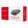 Gembird | Wireless presenter with laser pointer | WP-L-01 | Black | Depth 25 mm | Height 105 mm | Red laser pointer. 4 buttons to control most used PowerPoint presentation functions. Interface: USB. Presenter control distance: up to 10 m. | Yes | Weight 6