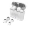 Savio TWS-07 PRO Wireless Bluetooth Earphones Headset White