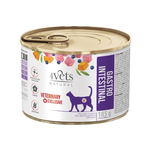 4VETS Natural Gastro Intestinal Cat - ...