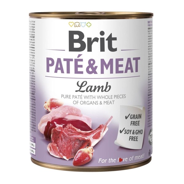 BRIT Paté & Meat with lamb ...