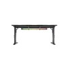 Genesis | Modular Gaming Desk | Holm 160 RGB | Anthracite Black