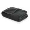 Bath towel GRACCIOZA BEE WAFFLE STORM, dark grey, 70 x 140 cm | GRACCIOZA
