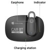 Multifunctional Bluetooth Headset | Solar Car BT | Hands free device | Bluetooth | Black | Recharge indicator